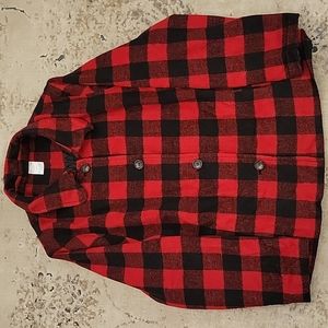 Isolated Flannel Jacket